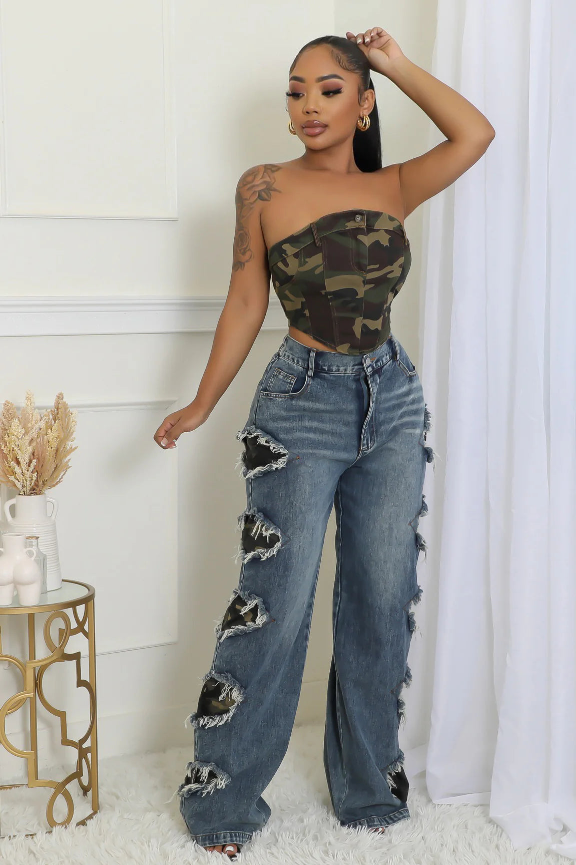 Power Hour Denim Jeans Pants