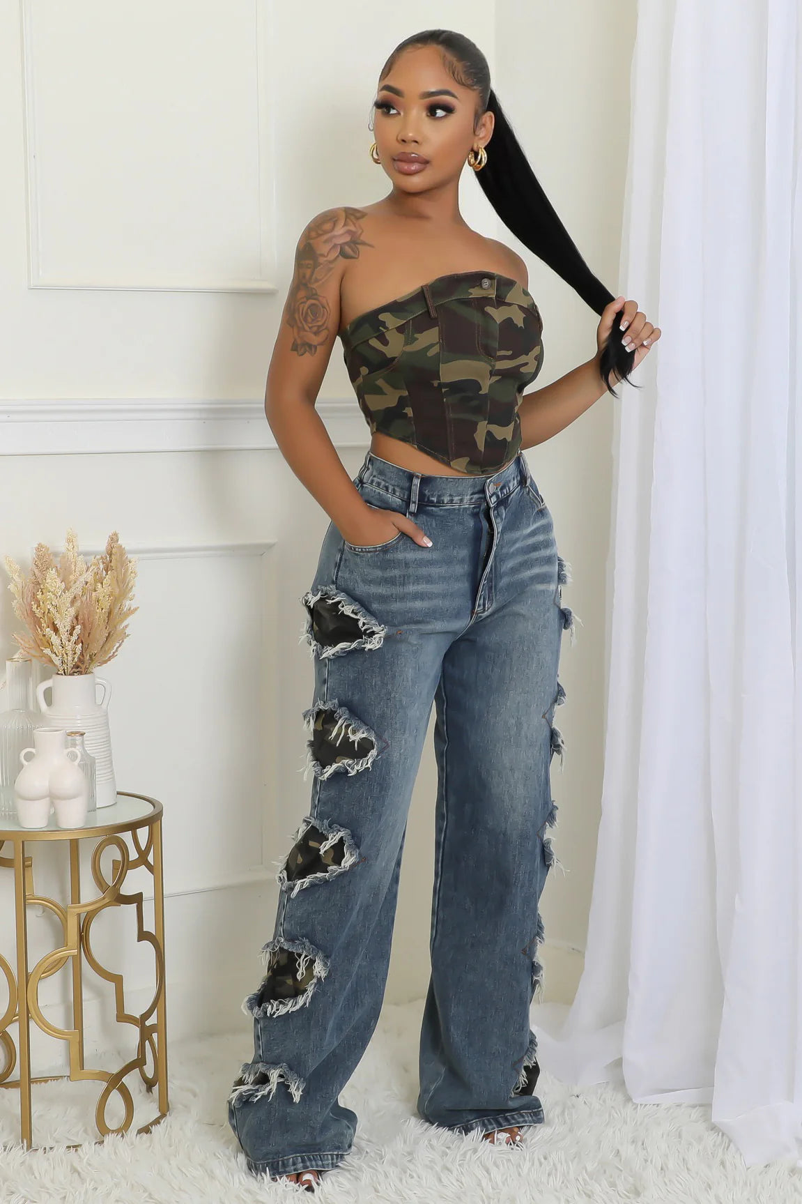 Power Hour Denim Jeans Pants