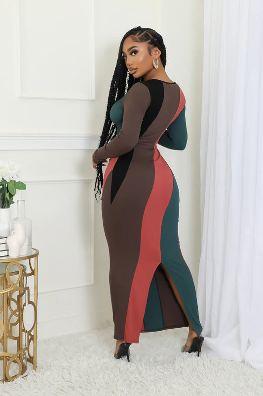 Revenge Ex Dress - Multi Colored Dress