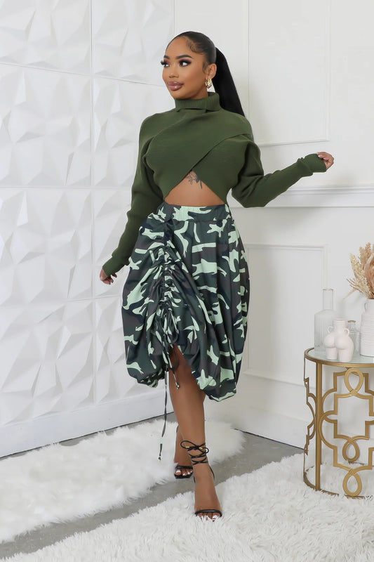 Breaking Ground Camo Skirt