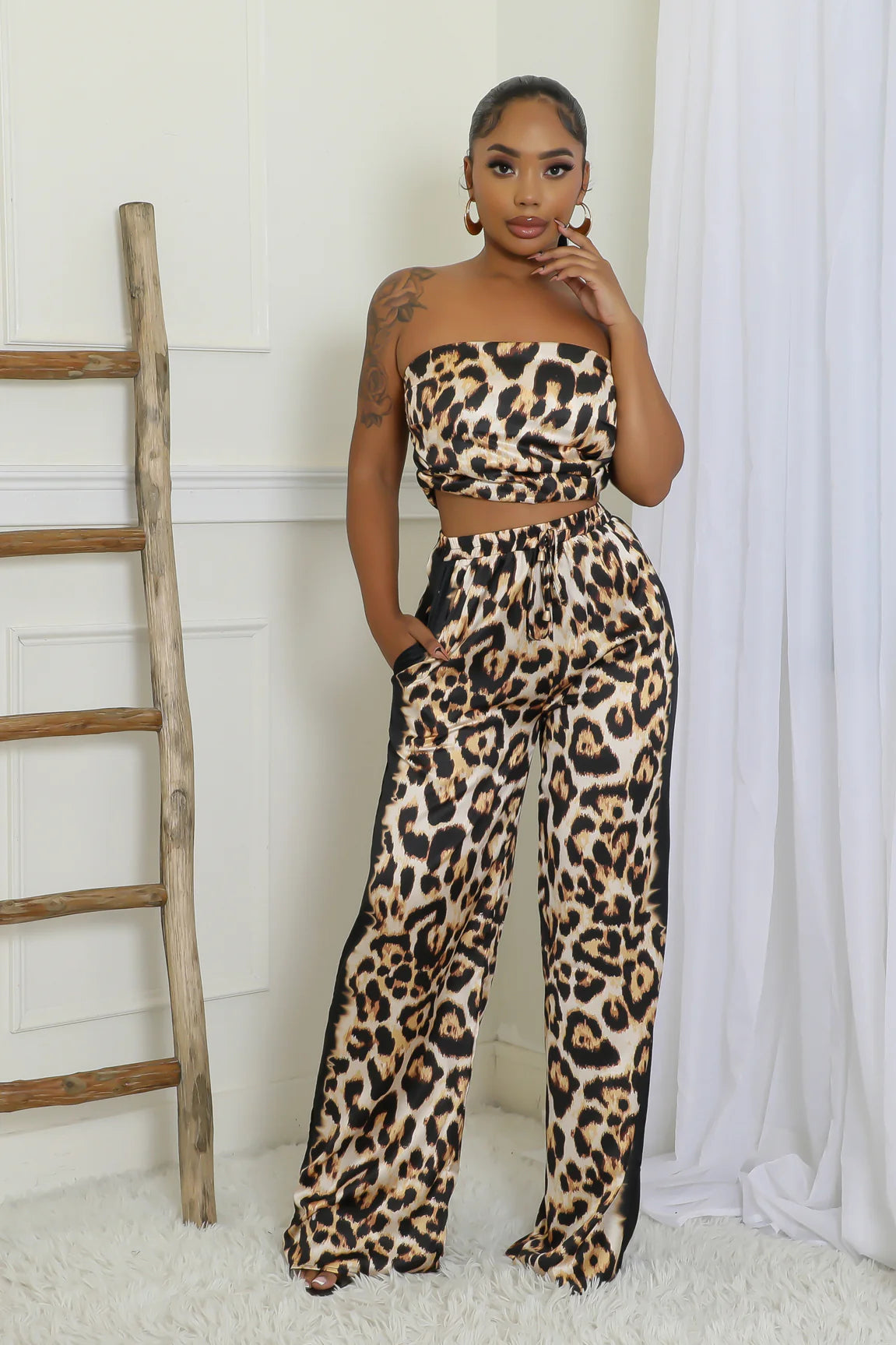 Animal Print - Can't Replace You Pant Set